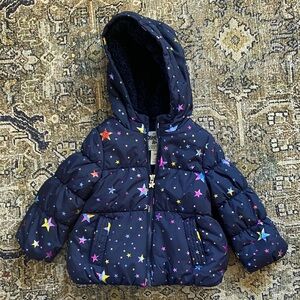 OshKosh B'gosh Colorful Star Puffer Jacket